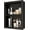 Black, variant on Wood Recessed Wall Niche Cabinet, Wooden Medicine Cabinet with Adjustable Shelves, Built-in Wall Storage Organizer for Bathroom, Living Room, Bedroom or Hallways (White, 18" L x 14" W)