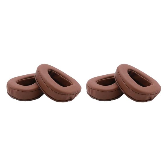 Paquete de 2 almohadillas para auriculares Seitruly suaves para Skullcandy 2 Negro Marrón
