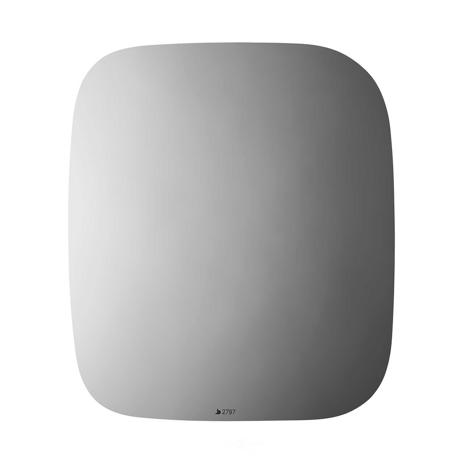 Burco Side View Mirror Replacement Glass - Clear Glass - 2797