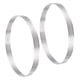 thumbnail image 1 of 2uds Inoxidable Acero Pastel Anillos para Hornear, Perforado Pastel Mousse Anillo Cocina Hornear Calor Resistente 7.8 Diámetro, 0.8 Altura, para Pastel Postre, Plata, 1 of 5