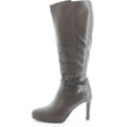 thumbnail image 2 of Naturalizer Women's Taelynn Knee High Boots Forest Brown Leather 6.5M, 2 of 5