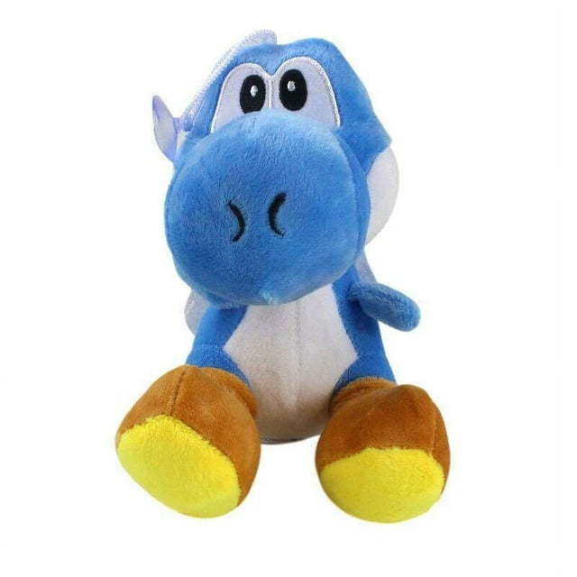 18cm Super Mario BrosSit Yoshi Juguetes de peluche Muñeca Verde Yoshi Dragón Regalo 10 Colores-