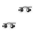 thumbnail image 2 of Monstrate Headband Professional 20X Magnifier Watching Tools Worker Double-Eyes Equipment Gift Magnifying Jewelry Glasses 15.1*4.9*4.5 cm 2piezas, 2 of 6
