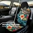 thumbnail image 4 of Uorisanigo Hawaiian Sea Turtle Car Seat Covers Waterproof Front Seat Covers Anti-Slip Back Fabric All-Season Protection Fashion Auto Interior Universal Vehicle Accessories, 4 of 7
