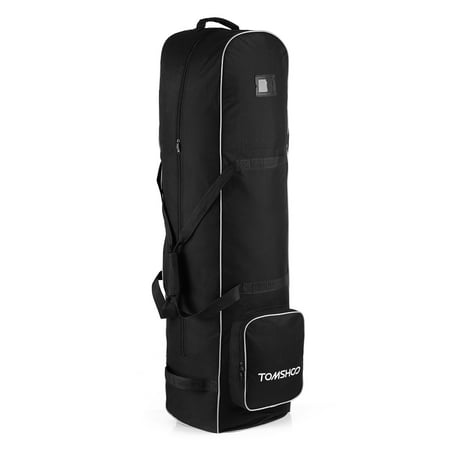 TOMSHOO Golf Bag Smooth Rolling Golf Travel Bag Cover Case Carrier with