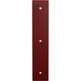 thumbnail image 5 of Ekena Millwork 2"W x 10"D x 10"H Hamilton Steel Bracket, Hammered Bright Red, 5 of 11
