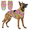 Pink, variant on Pet Vest with Adjustable Fit - Lightweight Polyester Dog Vest,Machine Washable,Plaid Pattern, 9 Sizes (XS-5XL)