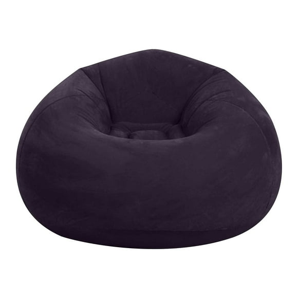 Inflatable Lazy Football Sofa with Stool - Comfortable Lounge Chair for Adults, Indoor Outdoor Relaxation, Durable PVC Material, Easy Setup, Sports Theme Home Decor