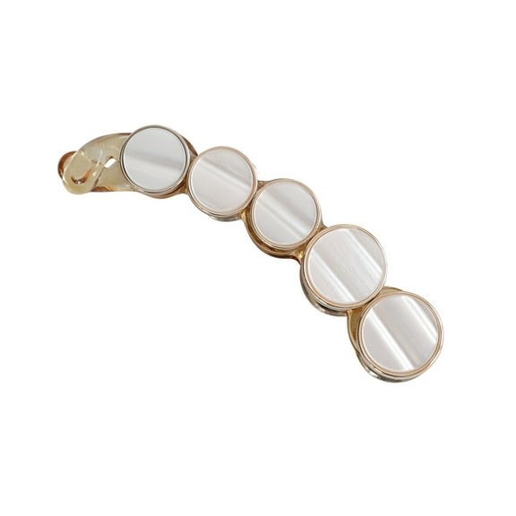 lixuesong NonSlip Banana Hair Clip For Women Seamless Design Acrylic Hairpin For Ponytails Buns And Updos