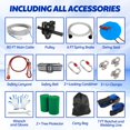 thumbnail image 2 of Kit de tirolesa FAHKNS de 24 m (80 pies) para niños y adultos hasta 180 kg, 2 of 8