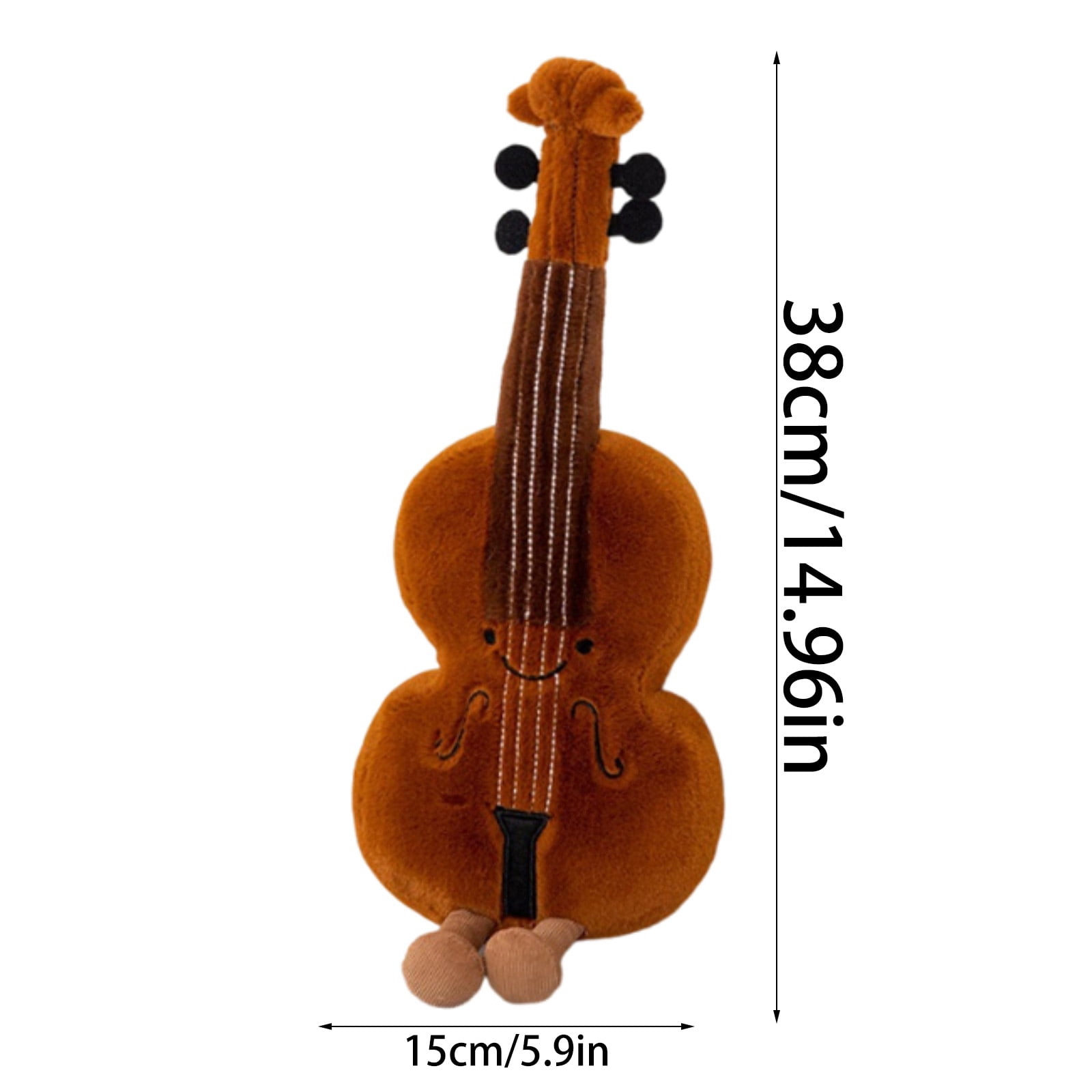 Piano Stuffed Animal, Cute Musical Instrument Plush Toy with Sound Function, Soft & Safe for Kids Boys Girls, Educational Music Toy Birthday Christmas Gift