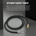 thumbnail image 7 of 68-inch Pull-Down Kitchen Faucet Hose, Bright Chrome-Plated, Replacement for Faucet K-1219935-BC, 7 of 7