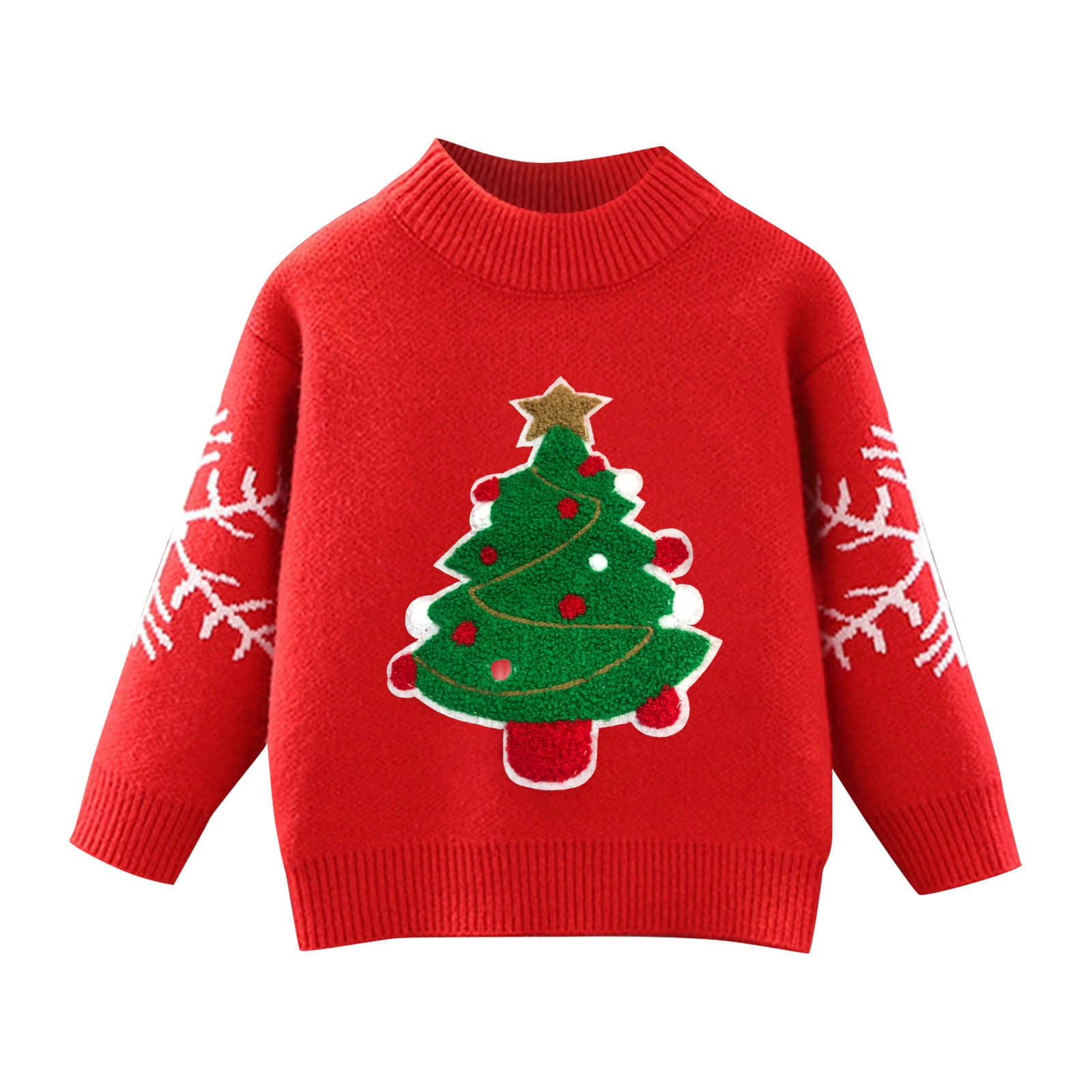 Boys Sweaters Xmas Child Baby Girls Cute Cartoon Sweater Pullover Tops ...