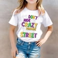 thumbnail image 2 of Haut Fille Pack Shorts Léopard Filles T-Shirt Décontracté Imprimé Col Rond Manches Courtes T-Shirt Décontracté, 2 of 5