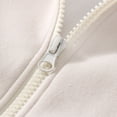 thumbnail image 6 of LYMAYTER Kids Hooded Jacket Boys Girls Long Sleeve Zipper Outerwear Toddler Spring Fall Cotton Cardigan Coat for 5-15 Years, 6 of 8