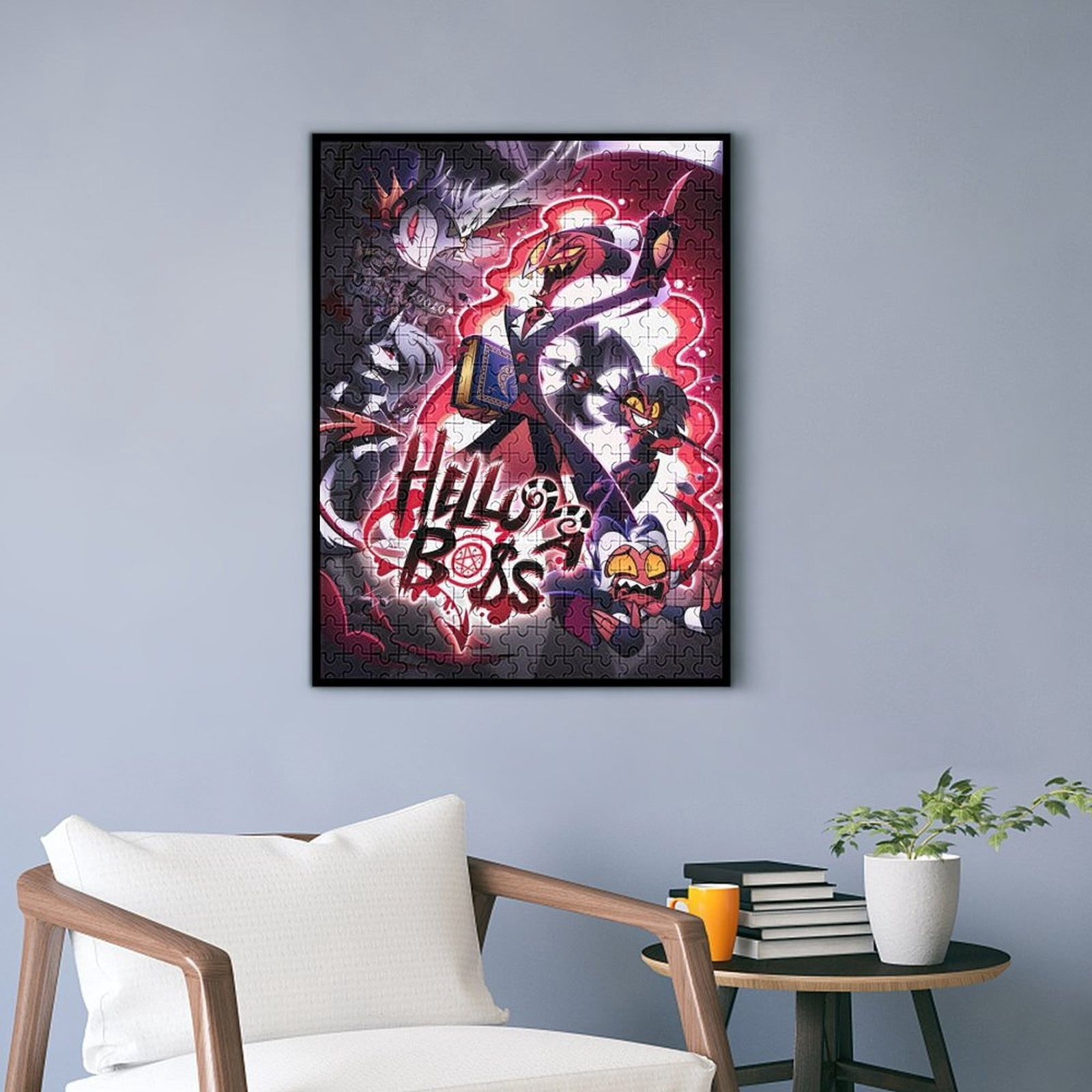 Helluva Boss Jigsaw Puzzle 35/70/120/200/300/500/1000 Piece Birthday Gift Vibrant Colors High Quality