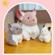 thumbnail image 5 of Stuffed Animal Gift Plush Hamster Toy Toddler Gifts for Girls Aged 3, 4, 5, 6, 7, 8 Yrs Olds 25cm 35cm 55cm White 25cm, 5 of 5
