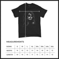 thumbnail image 7 of Web Sugar Skull T-shirt Black White Monochrome Gothic Beauty Elegant Day of the Dead Dia de Los Muertos Men's Tee, 7 of 7