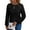 Black #01, variant on Dwralegc Fall Sweaters for Women 2025 Casual Long Sleeves Sweaters Lightweight Knitted Dressy Shirt Fashion Round Neck Fall Top Beige XL