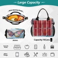 thumbnail image 4 of Small Cooler Bag Lunch Bag Portable Meal Bag Work Meal Bag Outdoor Meal Bag Travel Meal Bag Picnic Meal Bag Going Out Meal Bag Cool Colorful Butterflies, 4 of 6