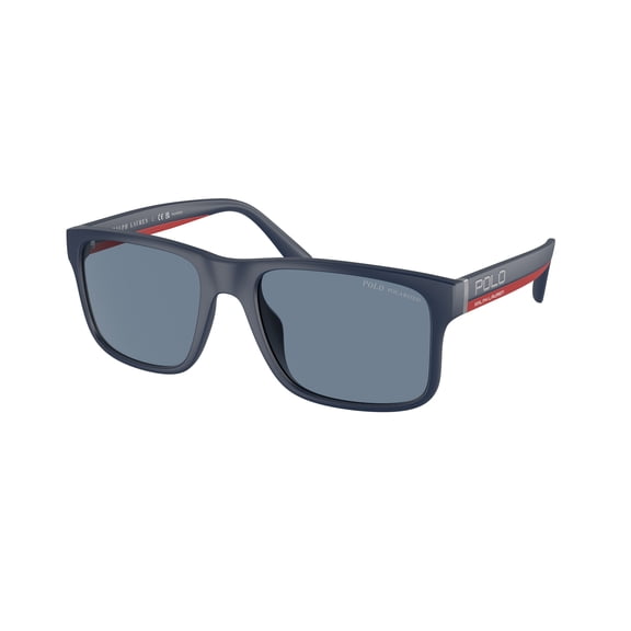 Sunglasses Polo PH 4195 U 59042V Matte New Port Navy Polar Blue