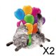 thumbnail image 1 of 2x Globo de Adorno Colgante de Coche, Decoración de Coche Colgante Interior con Globo Colgante de Coche , Coche, Hogar Y Oficina, Hermoso Colgante 2 piezas, 1 of 5