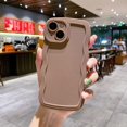 thumbnail image 1 of Hot Soft Silicone Wave Lens Protection Phone Case For iPhone 15 14 13 12 11 Pro Max Plus X XS XR Cover 5 For iPhone 11 Pro, 1 of 6