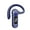 Blue, variant on Bluetooth Headset Wireless Bluetooth Earpiece Single Ear Voice Control Answer Earphones for Cell Phone With Noise Cancelling Microphone for Driving