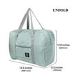 thumbnail image 3 of LNKOO Fashion Travel Foldable Duffel Bag, Lightweight Waterproof Luggage Travel Bag for Sports, Gym, Vacation, 3 of 7