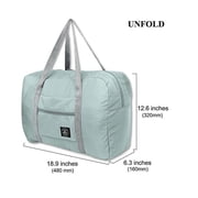 Amerteer Fashion Travel Foldable Duffel Bag, Lightweight Waterproof Luggage Travel Bag for Women and Men,Waterproof Handbag or Sports, Gym, Vacation