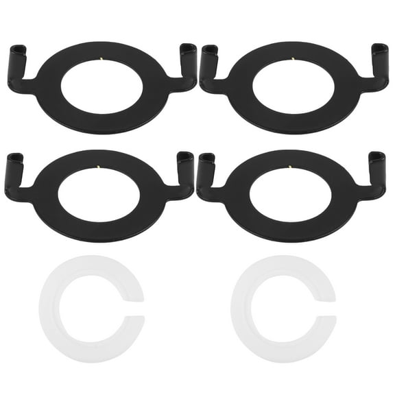 FRCOLOR 2 Sets  Lampshade Reducer Ring  Lamp Shade Adapter Rings Light Shade Reducer Ring Converter