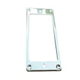 thumbnail image 1 of 1pcs Durable Metal Humbucker Pickup Mounting Rings Frame Mounting Ring Flat Base Pickup Frame (Silver), 1 of 8