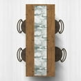 thumbnail image 2 of Creative Products Painted Abstract Sage Green 16x72 Poly Twill Table Runner, 2 of 3