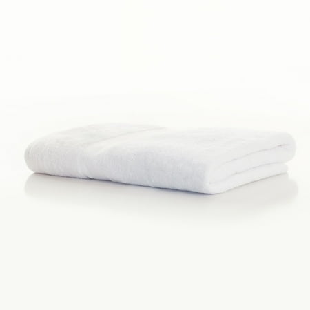 Dawn 100% Cotton Oversized Bath Sheet  White  Supersoft 30  x 60  Bathroom Towel   For House  Dorm  Apartment  Spa  Gym and More