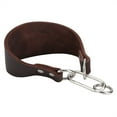 thumbnail image 4 of Collar Para Mascotas Perro Pequeño Galgo Whippet Duradero Portátil Ampliado Con Fijación De Remache Marrón, 4 of 7