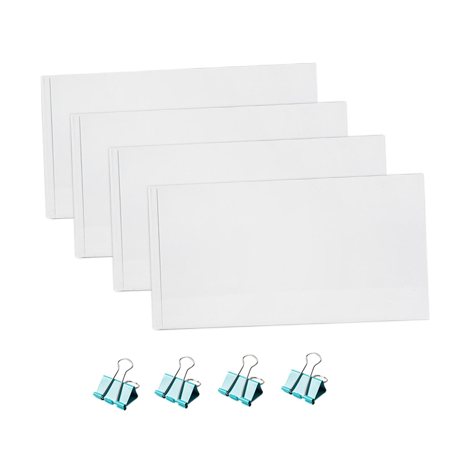 BLESIYA Acrylic Baffle Flip Model Baffle Pottery Tool, Lightweight Professionals Handicraft Projects Acrylic Plate Plaster Model Tool M Quantity 4