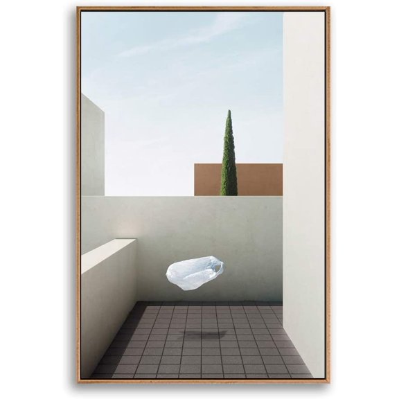 IDEA4WALL Framed Canvas Wall Art for Living Room, Bedroom Colorful Corridor Canvas Prints for Modern Home Decoration Ready to Hang