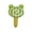 Green|S, variant on WMTOKK Strawberry Lollipop Squeaky Dog Toy, Soft Plush Pet Chew Toy with Crinkle Sound, Interactive Teething Toy for Small Dogs Cats Puppy Pet Supplies, Yellow|L