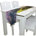 thumbnail image 3 of Coolnut 13"x70" Rectangle Summer Sunrise On Lake Rienza Printed Table Runner for Wedding Birthday Holiday, 3 of 5