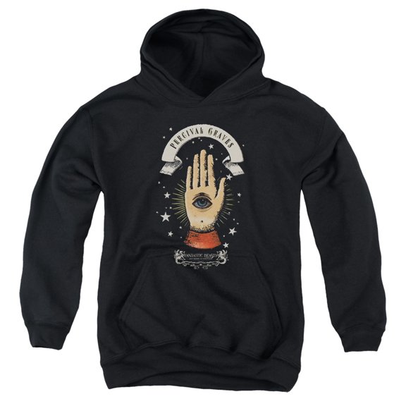 Fantastic Beasts - Percival Graves - Youth Hooded Sweatshirt - Medium