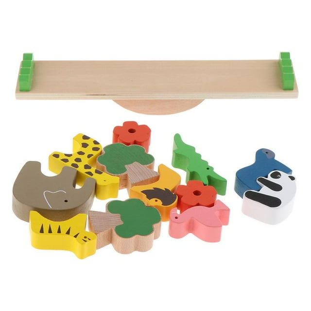 Juguete de Construcción CUTICAT Animales Que Equilibran Bloques
