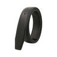 thumbnail image 1 of Correa duradera para cinturón para hombre, 33 mm de ancho, sin hebilla ajustable con agujeros en la cintura, bricolaje Negro Yuyangstore cinturón casual para hombre, 1 of 8