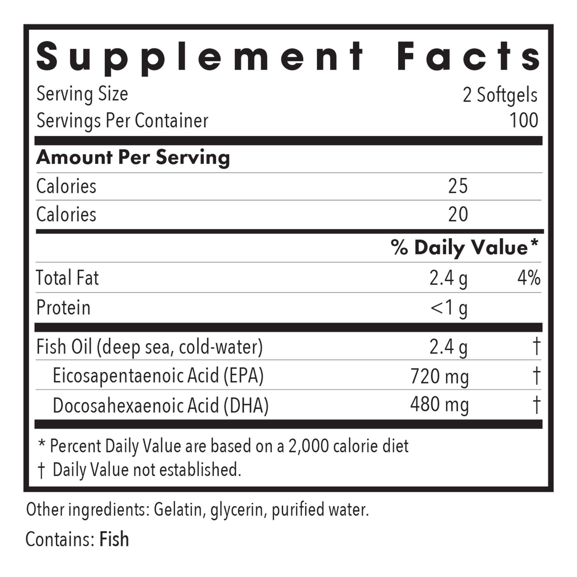 Allergy Research Group Super EPA - Omega 3 Supplement, Fish Oil Concentrate, EPA, DHA, Omega 3 Fatty Acids, Sustainably-Sourced Anchovies, Softgels - 200 Count