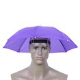 thumbnail image 1 of 5pcs Head Umbrella Anti-Rain Fishing Anti-Sun Umbrella Hat (C) Ndcxsfigh Libre de BPA, 1 of 7