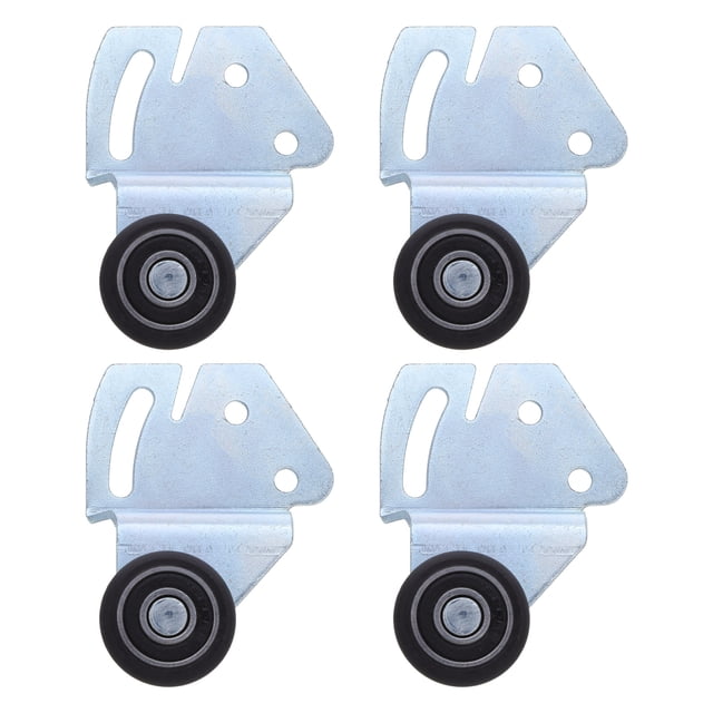 NUOLUX 1 De Poleas Para Puertas Correderas De En Nylon Resistente Para Instalación Fácil