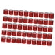 thumbnail image 2 of 50 anillos para patas de paloma de carreras 2023, numerados para aves, de 8 mm, reutilizables, para palomas Rojo, 2 of 9