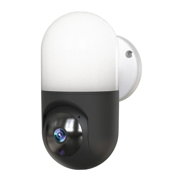 Home Wifi Camera Wall Lamp 1080p Wireless Ip Camera Baby Monitor P T Z Camera Courtyard Lighting Tf Card Record 2 Way Audio And Night Vision For Baby Store Office Pet Elder Monitoring Walmart Com Walmart Com
