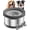 8L+2 Filters, variant on 3.5L Dog Water Bowl No Spill 118oz Stainless Steel Water Bowl for Dogs No Splash Slow Water Feeder with Anti-Slip Mat for Messy Drinkers 3.5L+2 Filters