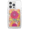 thumbnail image 4 of PopSockets Phone Wallet for MagSafe, Phone Card Holder with Grip, Rainbow - Paisley Gaudy, 4 of 5