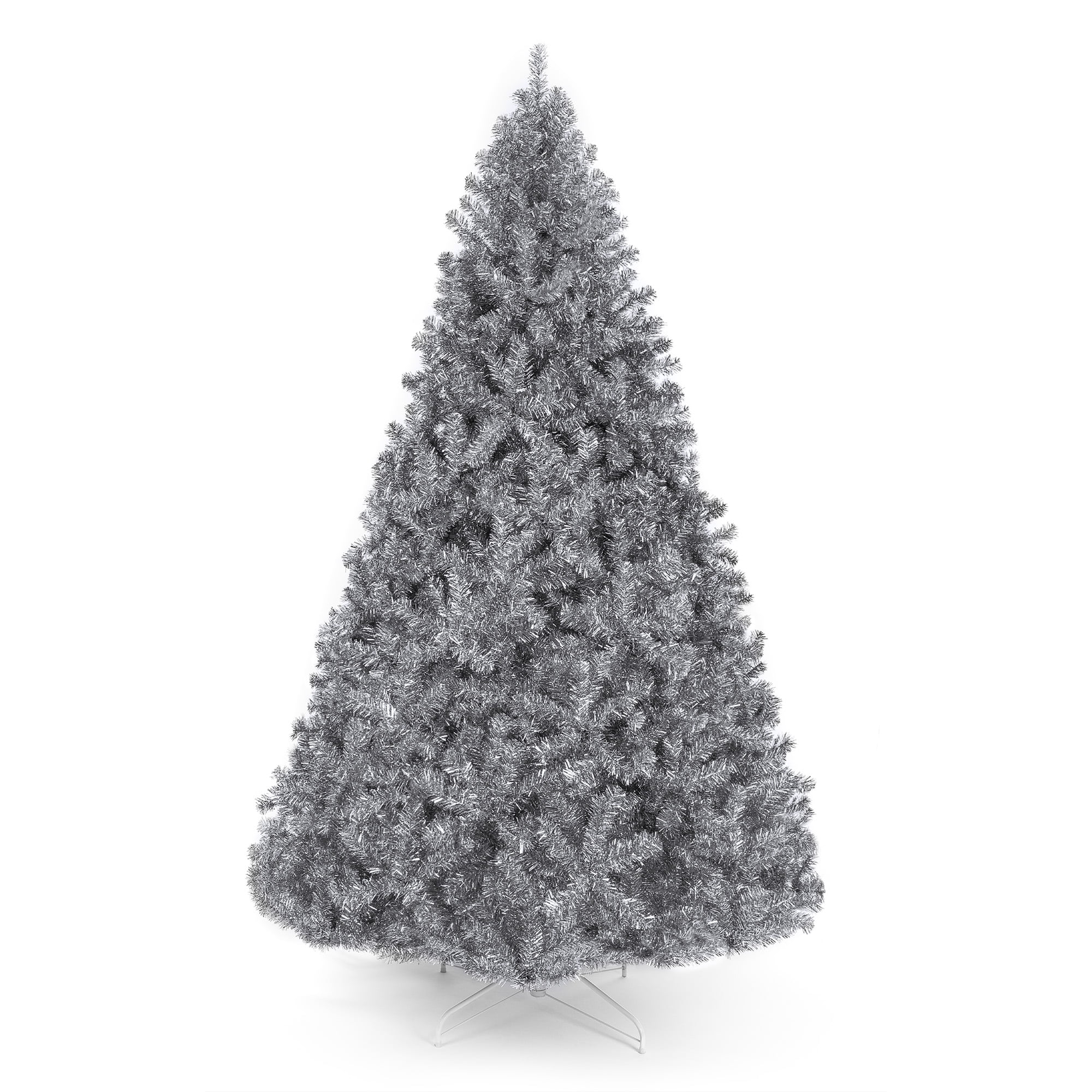 2m Robelli Thin Luxury Metallic Christmas Tree Tinsel Decoration Black 